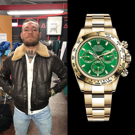 mcgregor green rolex|conor mcgregor official website.